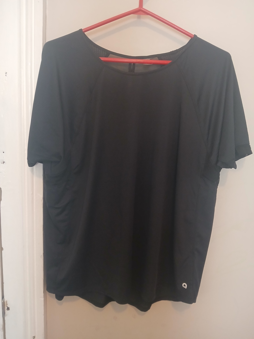 Hyba Black Active Yoga Top